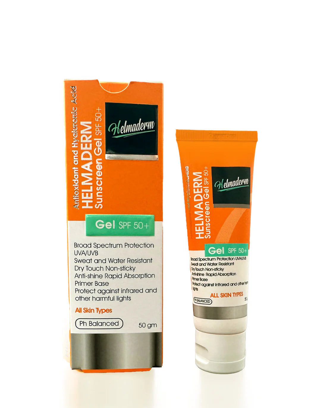 HELMADERM SPF50+ Gel Cream 100ml for sun protection