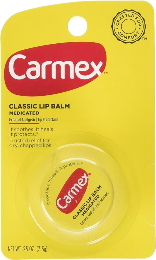 CARMEX CLASSIC LIP BALM MEDIACAED. 0.25OZ $