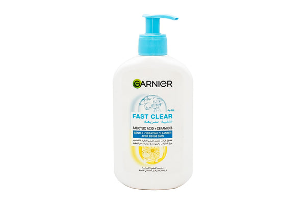 GARNIER FAST CLEAR CLEANSER ACNE PRONE SKIN 250 ML