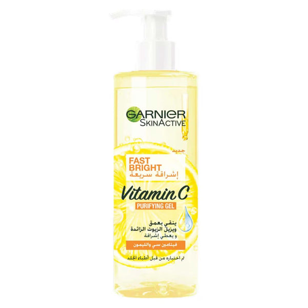 GARNIER FAST BRIGHT Vitamin C Gel Wash 400ml