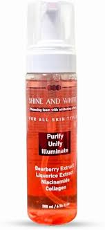 SHINE AND WHITE CLEAN FOA FOR ALL SKIN 200ML