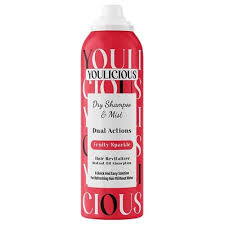YOULICIOUS DRY SHAMPO MIST FRUITY SPARKLE  200 ML