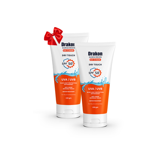 DRAKON SUNSCREEN GEL-CREAM SPF50 1+1 OFFER