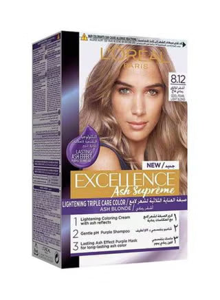 LOREAL EXCELLENCE HR COLOR ASH SUPREME/9.12