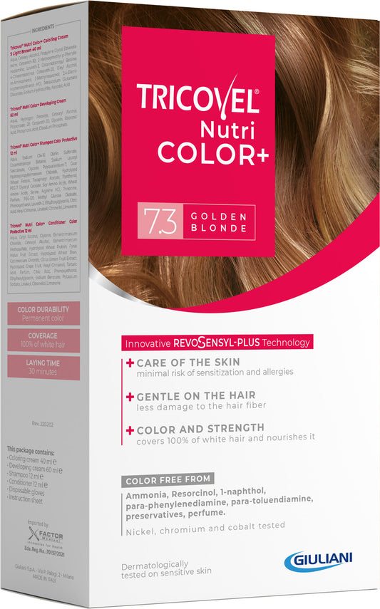 TRICOVEL NUTRI COLOR+ GOLDEN BLONDE NO/7.3