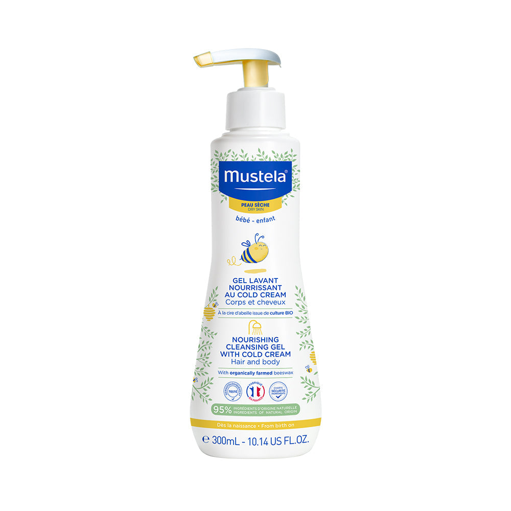 MUSTELA CLEANSING NORISHING GEL WITH COLD CREAM 300ML