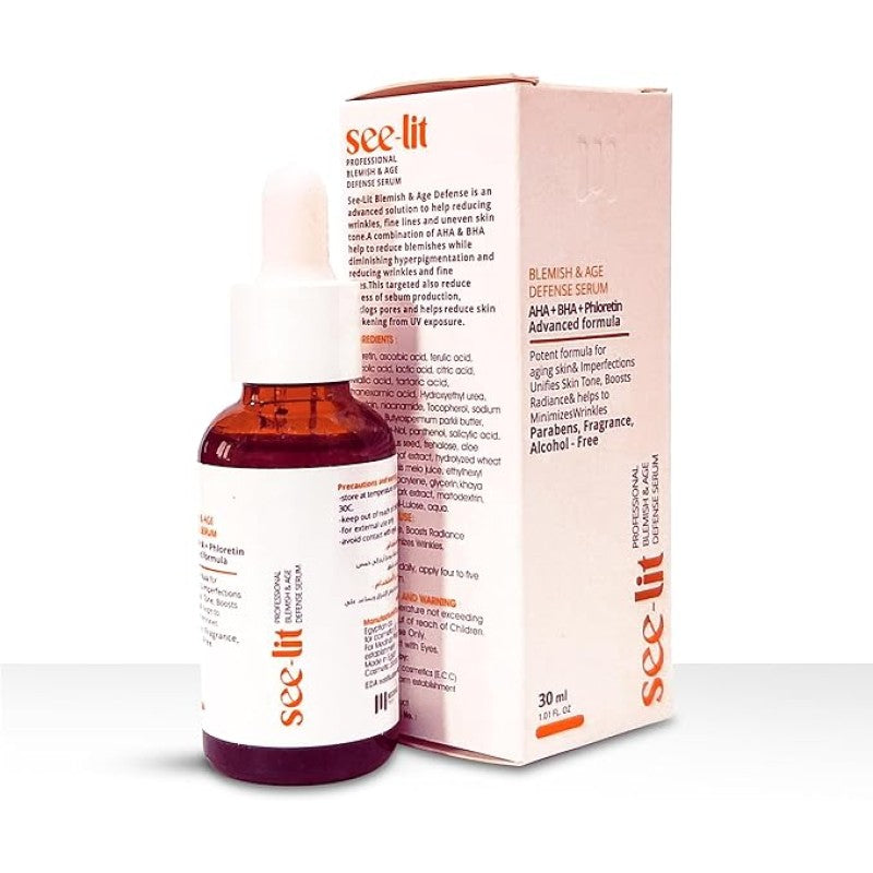 SEE LIT PROFESSIONAL BLEMISH & AGE DEFENSE SERUM 30ML