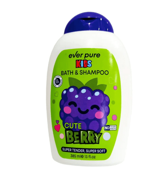 EVER PURE KIDS BATH&SHAMPOO BERRY 385ML