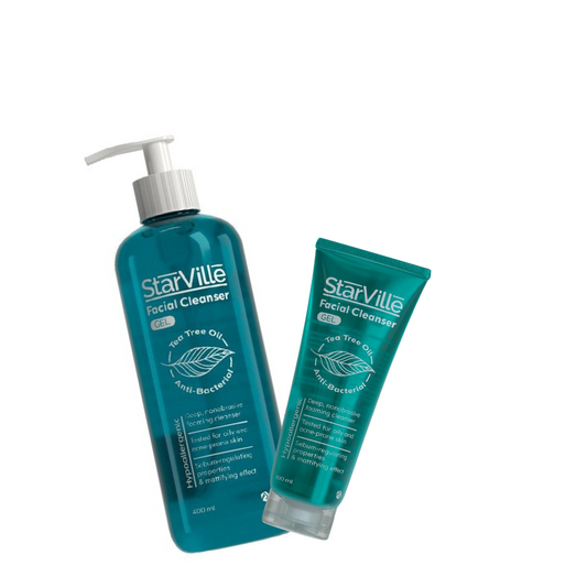 STARVILLE  F.CLEANSER.TEA TREE OIL.GEL 400ML@OFFER