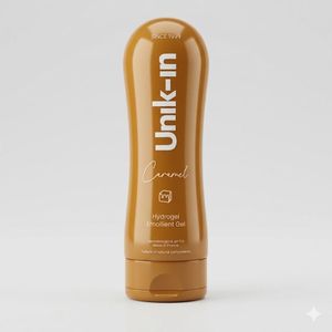 UNIK-IN Caramel Hydrogel Lubricant 75ml bottle