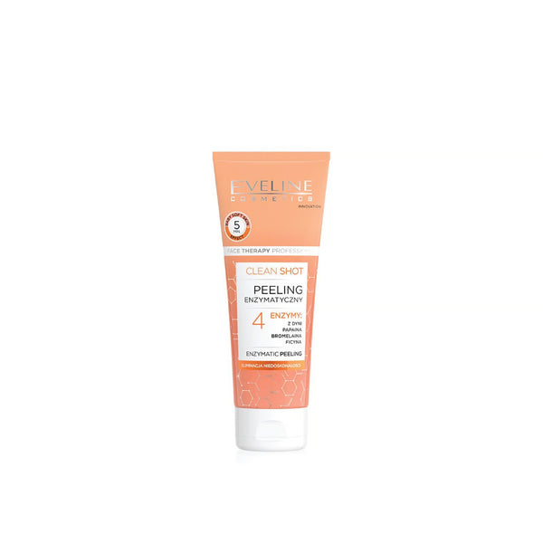 EVELINE CLEAN SHOT ENZYMATIC PEELING GEL 75 ML