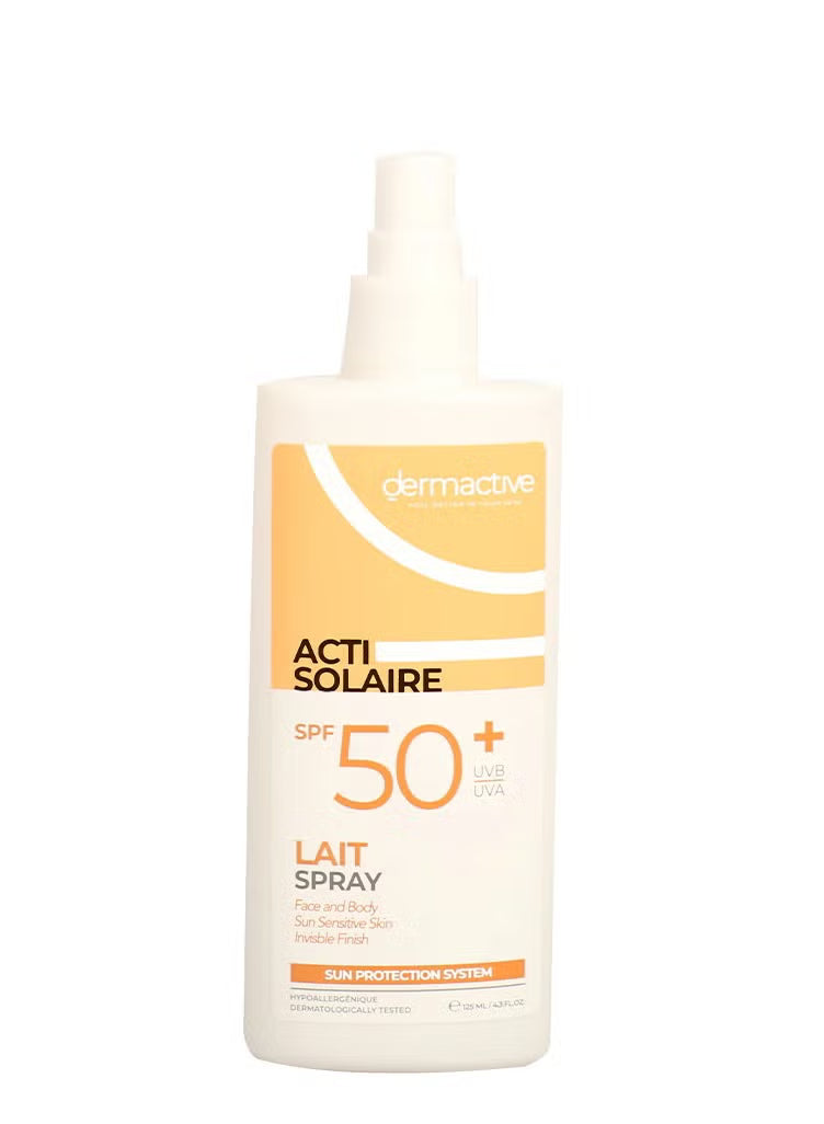 DERMACTIVE ACTI-SOLAIRE  SPF 50+ LAIT SPRAY 125ML