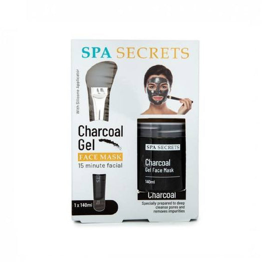 SPA  SECRETS CHARCOAL GEL FACE MASK 140ML