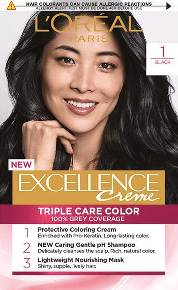 LOREAL EXCELLENCE HR COLOR CR /1 hair color