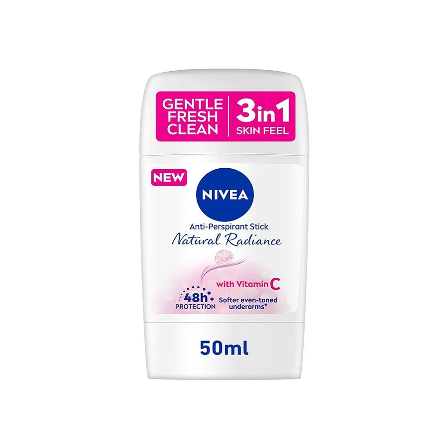 NIVEA Natural Radiance Deodorant Stick 50ml