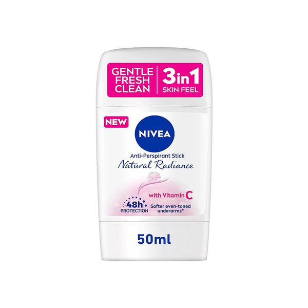 NIVEA Natural Radiance Deodorant Stick 50ml
