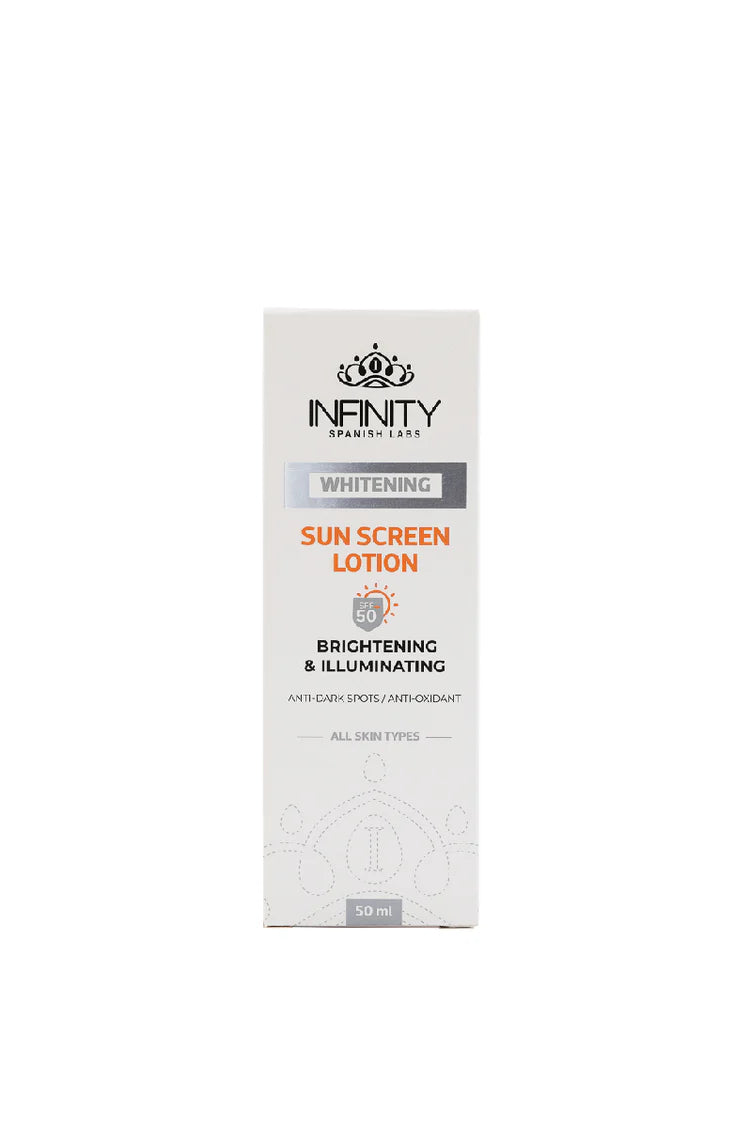INFINITY WHITENING LOTION SUNSCREEN  (SPF+50) 50 ML