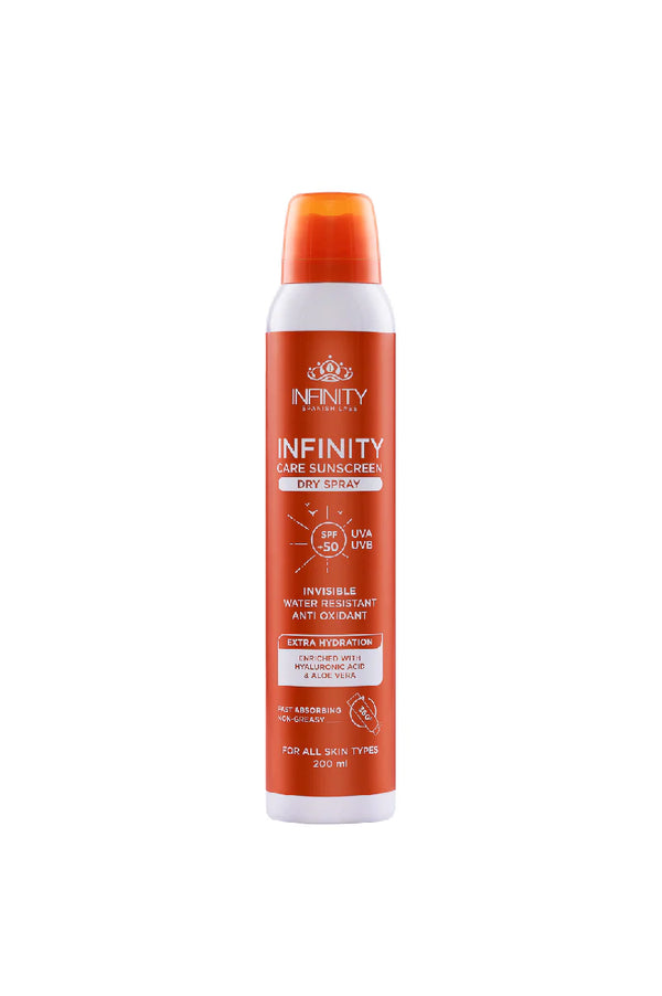 INFINITY CARE SUNSCREEN DRY SPRAY SPF50+ 200ML