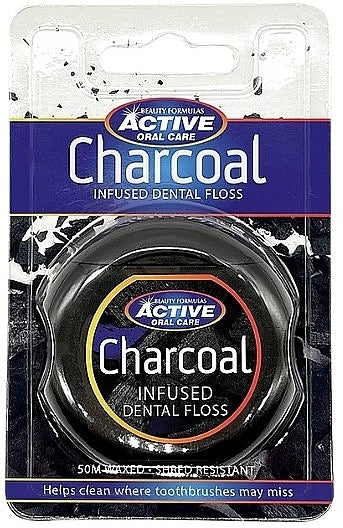 CHARCOAL INFUSED DENTAL FLOSS