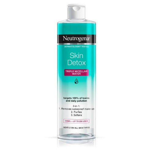 NEUTROGENA SKIN DETOX TRIPLE MICELLAR WATER 400ML