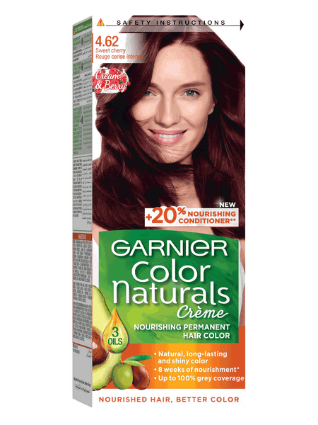 GARNIER COLOR NATURALS CREAM 4.62 SWEET CHERRY