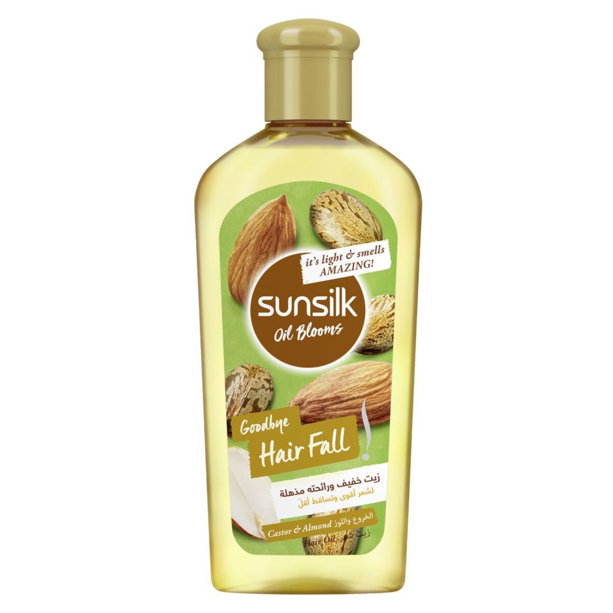 SUNSILK CASTER & ALMOND HAIR OIL 250M