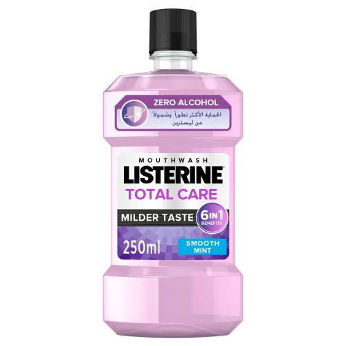 LISTERINE TOTAL0% SMOOT.MINT M.WASH 250M