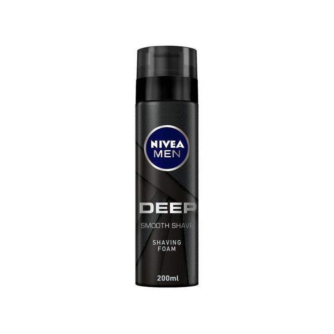 NIVEA DEEP SMOOTH SHAVE FOAM 200 ML