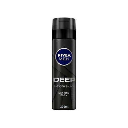 NIVEA DEEP SMOOTH SHAVE FOAM 200 ML