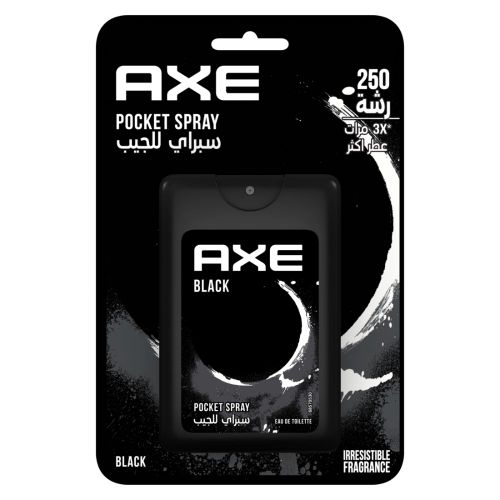 AXE POCKET SPRAY BLACK 17ML