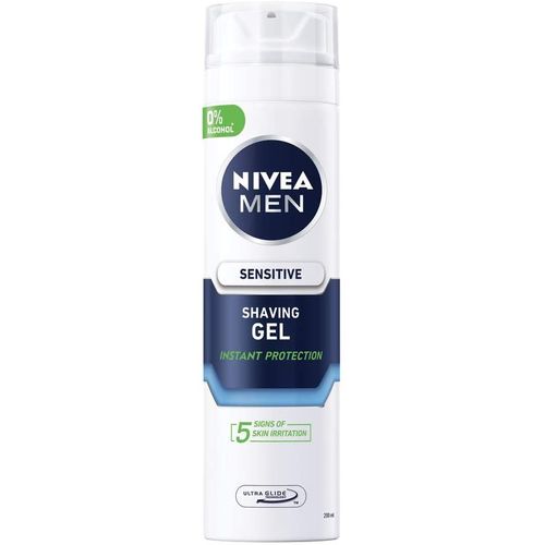 NIVEA SENSITIVE SHAVING GEL 200 ML