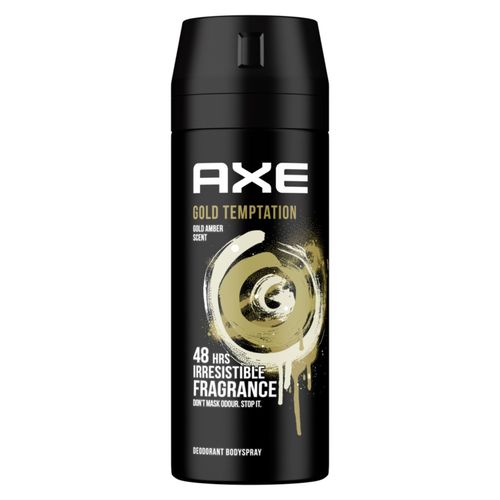 AXE GOLD TEMPTATION DEODORANT SPRAY FOR MEN 150M