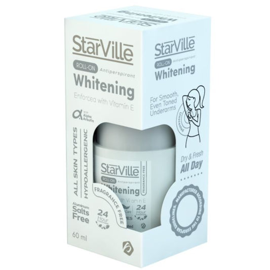 STARVILLE WHITENING FRAGRANCE FREE ROLL-ON 60 ML