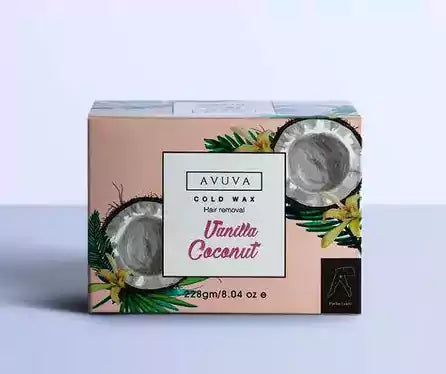 AVUVA VANILLA COCO. HAIR REMOVE WAX 228G