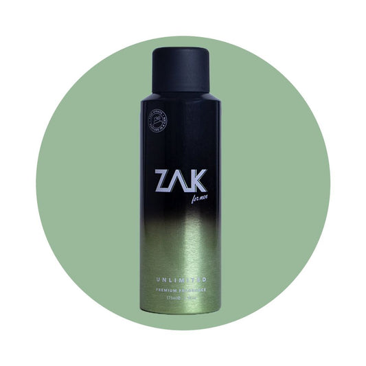 ZAK UNLIMITED BODY SPRAY FOR MEN 175 ML