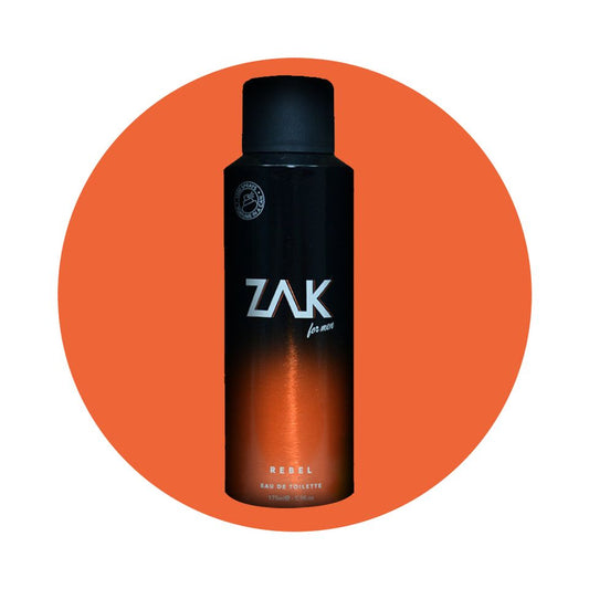 ZAK REBEL BODY SPRAY FOR MEN 175 ML