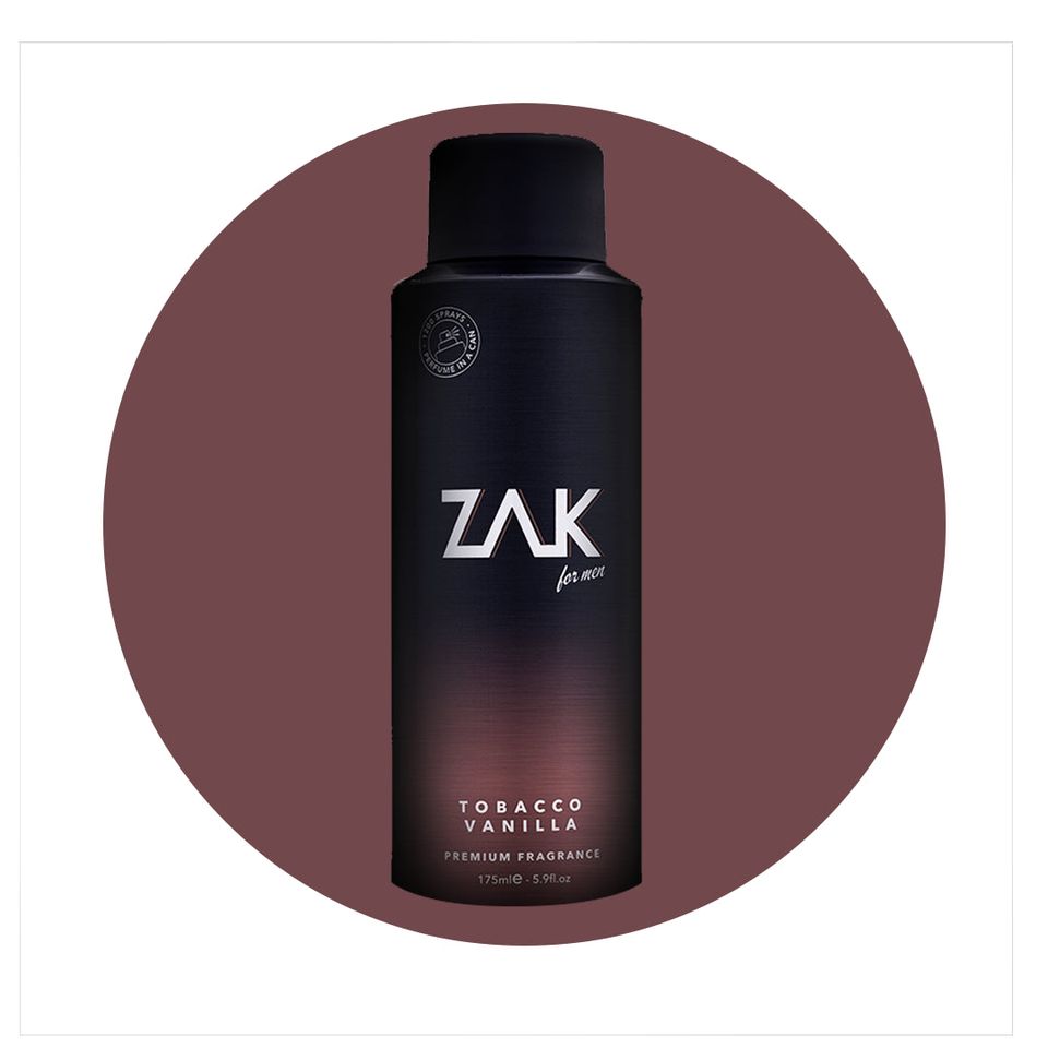 ZAK TOBACCO VANILLA BODY SPRAY FOR MEN 175 ML