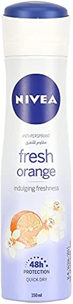NIVEA FRESH ORANGE DEODORANT SPRAY 150 ML