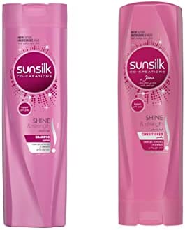 SUNSILK STRENGTH & SHINE SHAMPOO + CONDITIONER 350 ML (OFFER)