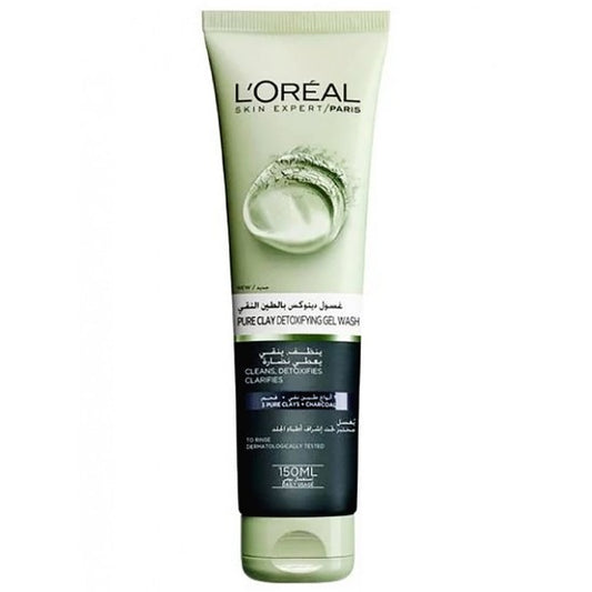 LOREAL PURE CLAY DETOXIFYING GEL WASH 150 ML