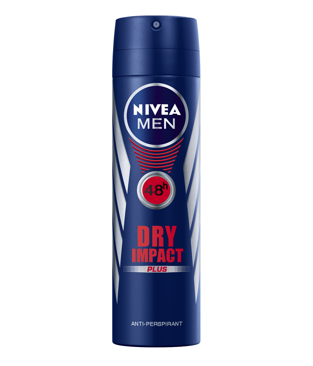 NIVEA DRY IMPACT DEODORANT SPRAY FOR MEN 150 ML