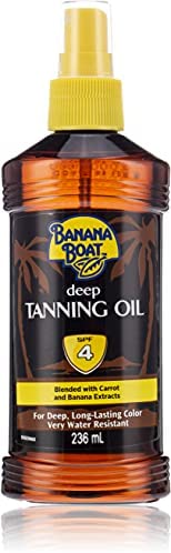 BANANA BOAT (SPF4) TANNING OIL 236ML