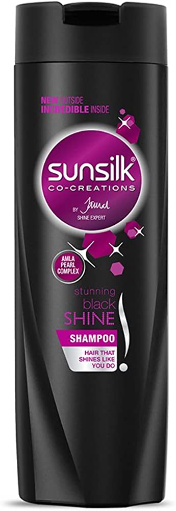 SUNSILK BLACK SHINE SHAMPOO 180 ML (OFFER)