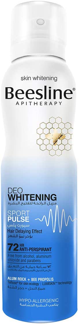 BEESLINE WHITENING SPORT PULSE DEODORANT 150M