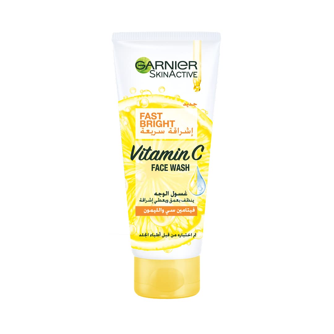 GARNIER FAST FAIRNESS LEMON FACE WASH 100 ML