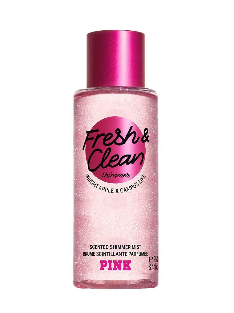 VICTORIA'S SECRET PINK FRESH CLEAN SHIMMER MIST 250ML