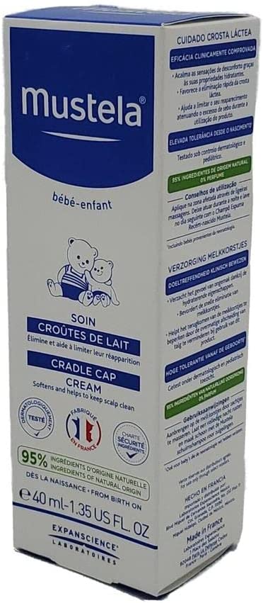 MUSTELA BABY CRADLE CAP CREAM 40ML