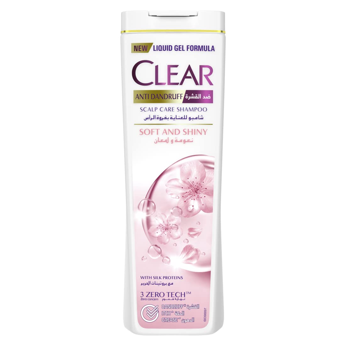 CLEAR SOFT & SHINY SHAMPOO FOR WOMEN 360 ML