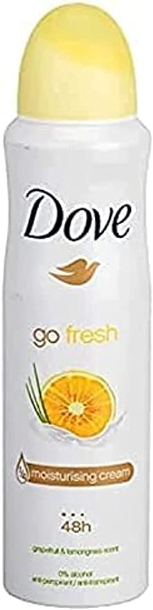 DOVE GO LEMON DEODORANT SPRAY 250 ML