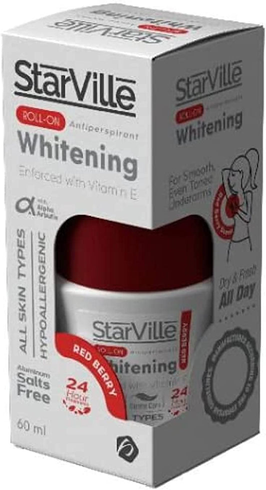 STARVILLE WHITENING RED BERRY ROLL-ON 60 ML